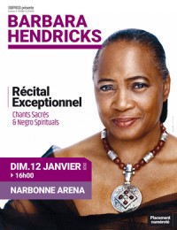 Concert Barbara Hendricks Narbonne